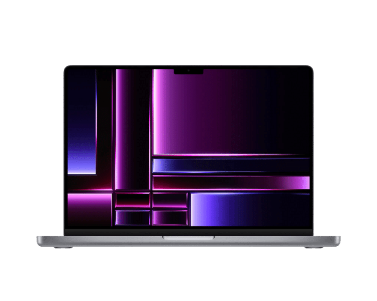 Apple MacBook Pro 14-inch (2023) – Apple M2 Chip Pro / 16GB RAM / 512GB SSD / 16-core GPU / macOS Ventura / English Keyboard / Silver